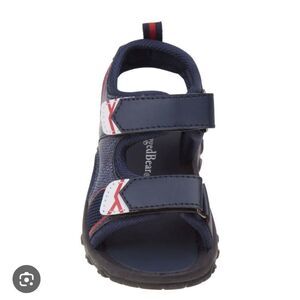 Rugged Bear Boys' 4 Double Hook & Loop Open Toe Sport Sandals - New